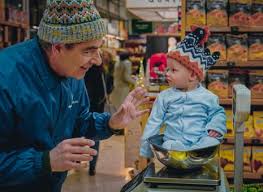 Man vs Baby review – Rowan Atkinson’s festive slapstick is the most trite Christmas show possible