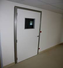 Lead lined doors for X-ray rooms - X-ray doors - Tané Hermetic