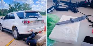 PRF encontra cocaína escondida em estepe de SW4 e prende suspeitos :: Notícias de MT