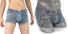 Mens short denim shorts