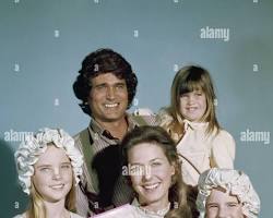 Little House on the Prairie TV series 1974 Michael Landon Melissa Gilbert Karen Grassle Melissa Sue Anderson Walnut Grove NBC television stills, AI generated