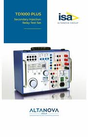 250A TD 1000 PLUS Secondary injection relay test set at best ...