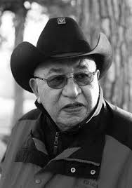 Albert White Hat, Lakota speaker and instructor. - Albert-White-Hat