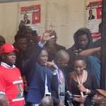Tsvangirai's anoints Chamisa party leader