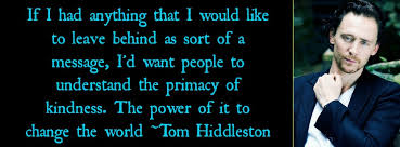 Tom Hiddleston Quotes. QuotesGram via Relatably.com