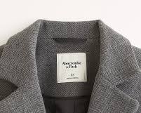 Imagen de Blazer de mezcla de lana gruesa de Abercrombie & Fitch