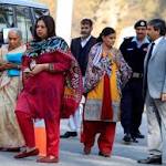 Jadhav's wife's shoes 'something metallic':