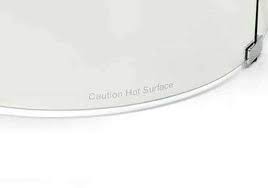 Amazon.com: HPC Fire Round Fire Pit Glass Wind Guard (WG48 ...