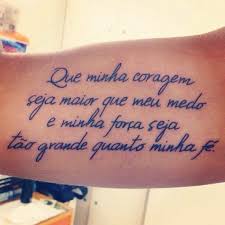 Resultado de imagem para tatuagens femininas frases tumblr