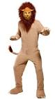 Lion fancy dress costume