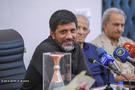 علیرضا دبیر در مراسم رونمایی از کتاب پرافتخارترین سبک‌وزن ایران: