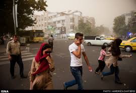 نتیجه تصویری برای طوفان تهران را درنوردید