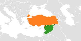 Image result for turkey syria haritası