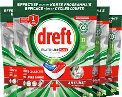 صورة Dreft Platinum All in 1 vaatwastabletten