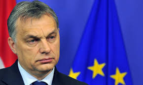 Hungary&#39;s prime minister, Viktor Orban, looks on during a press conference with the European Commission. Photograph: Georges Gobet/AFP/Getty Images - Viktor-Orban-008