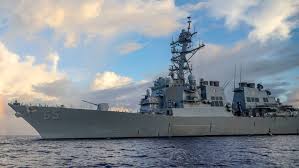 U.S. Navy destroyer with 300 sailors aboard broke down for four days in the Pacific