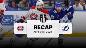 Montréal Canadiens - Tampa Bay Lightning - Apr 21, 2026