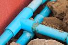 Gesprongen waterleiding herstellen