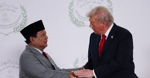 Presidente de Indonesia pide a Trump conocer a su hijo Eric en cumbre de Gaza