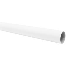 FRP400 Freeflow 68mm Round Down Pipe - White, 4 metre