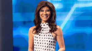 Big Brother 28 houseguests and host Julie Chen Moonves