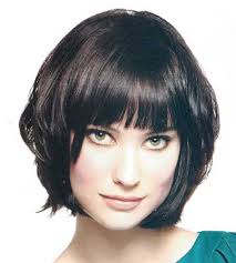 I would love to sport this layered bob every once in a while. - Lovely-Layered-Black-Hair-Bob-Hairstyle