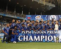 Image of Mumbai Indians IPL 2015 winners