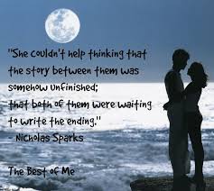 Nicholas Sparks- &quot;The Best of Me&quot; Quote | I Adore You Today ... via Relatably.com