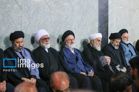 مراسم بزرگداشت رهبر شهید انقلاب در حرم رضوی