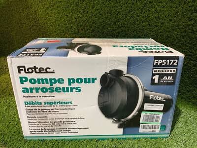 Flotec Thermoplastic Sprinkler Pump 1-1/2 HP