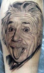 Looking for unique Carlos Rojas Tattoos? Albert Einstein Portrait &middot; click to view large image. Keyword Galleries: Black and Gray tattoos, Portrait tattoos, ... - Einstien-Portrait-Tattoo-M