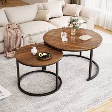PamaPic Brown MDF Modern Coffee Table in the Coffee Tables department at Lowes.com