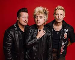 Green Day band promotional photo（AI 生成）