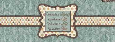 Vintage Polkadot Quote Cover for Facebook Timeline | THS facebook ... via Relatably.com