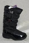 Girls black boots size 11