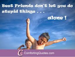 Short Funny Quotes About Best Friends | ComfortingQuotes.com via Relatably.com