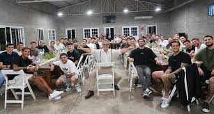 Francella y Donato: Cena de lujo en Racing antes del gran partido