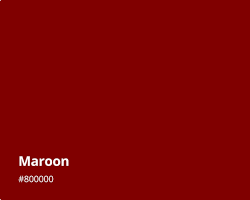 Image of Maroon color