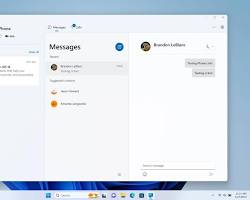 Sync photos screen in Phone Link app settings