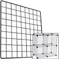 Set of Black Wire Cube Plastic Connectors - Wire Shelving