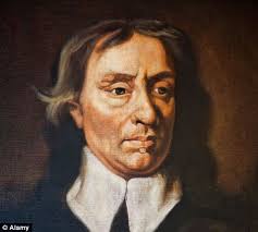 Special visitor: A portrait of Oliver Cromwell, English military and political leader at House - article-2484032-1AA9A444000005DC-259_472x423