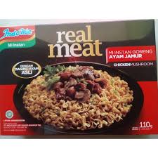 Image result for indomie real meat