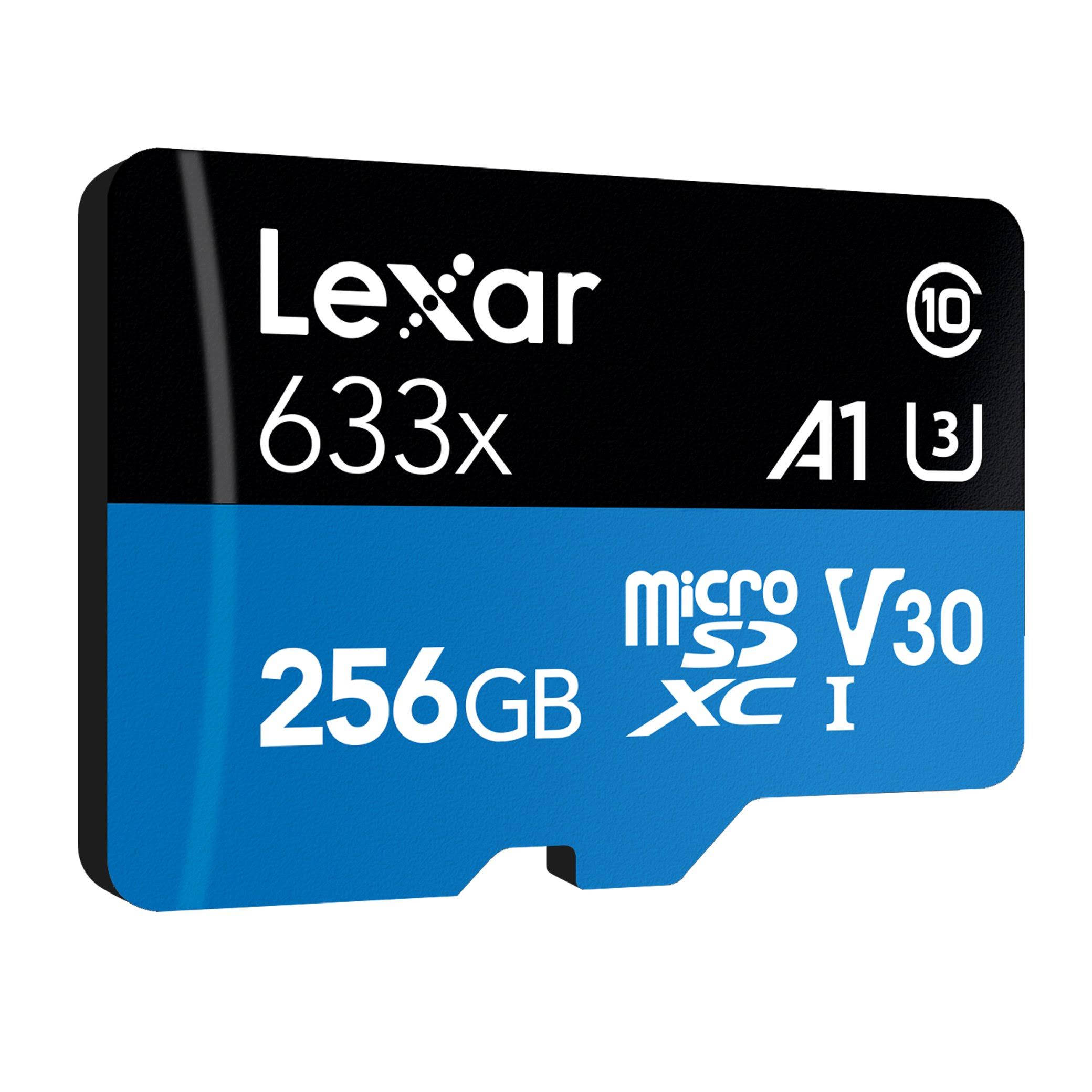 Lexar High-Performance 633x microSDXC UHS Memory Card