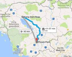 Image of Scenic route from Phnom Penh to Siem Reap
