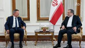 خداحافظی سفیر آلمان با عراقچی