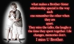 I Miss You Brother Image | Quotesvalley.com via Relatably.com