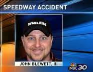 NASCAR Whelen Modified Tour driver John Blewett III was killed in a two-car crash at the Thompson Speedway in Connecticut on Thursday night. - John-Bewett-III
