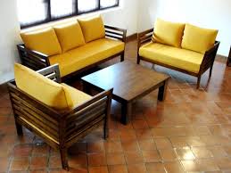 Image result for WOODEN SOFA SET