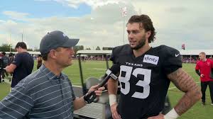 Texans Rookie TE Marlin Klein enjoying journey from Germany to the NFL