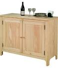 Unfinished pine sideboard Sydney